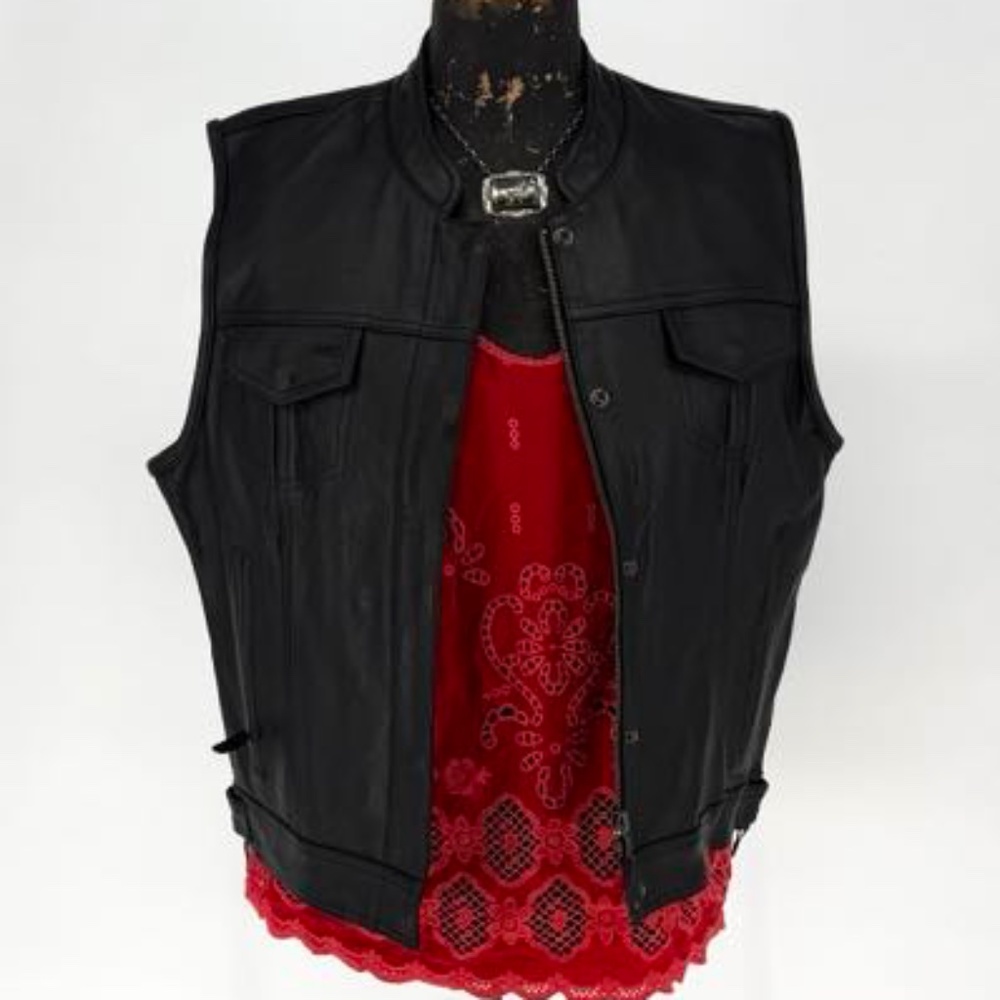 Black Leather Jacket Ladies